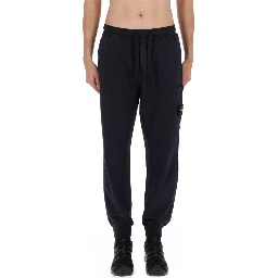 JOGGER PANTS WITH LOGO PATCH