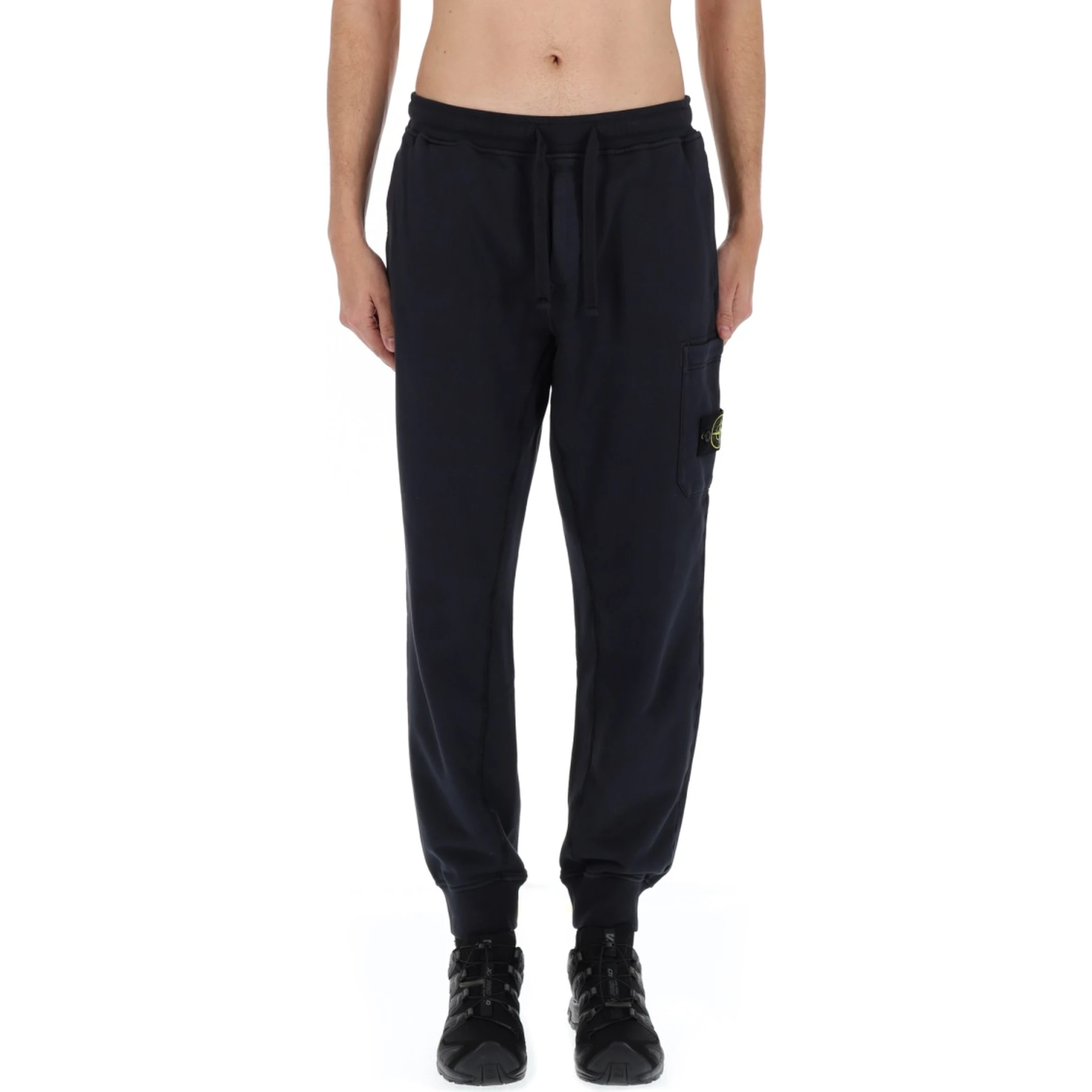 JOGGER PANTS WITH LOGO PATCH