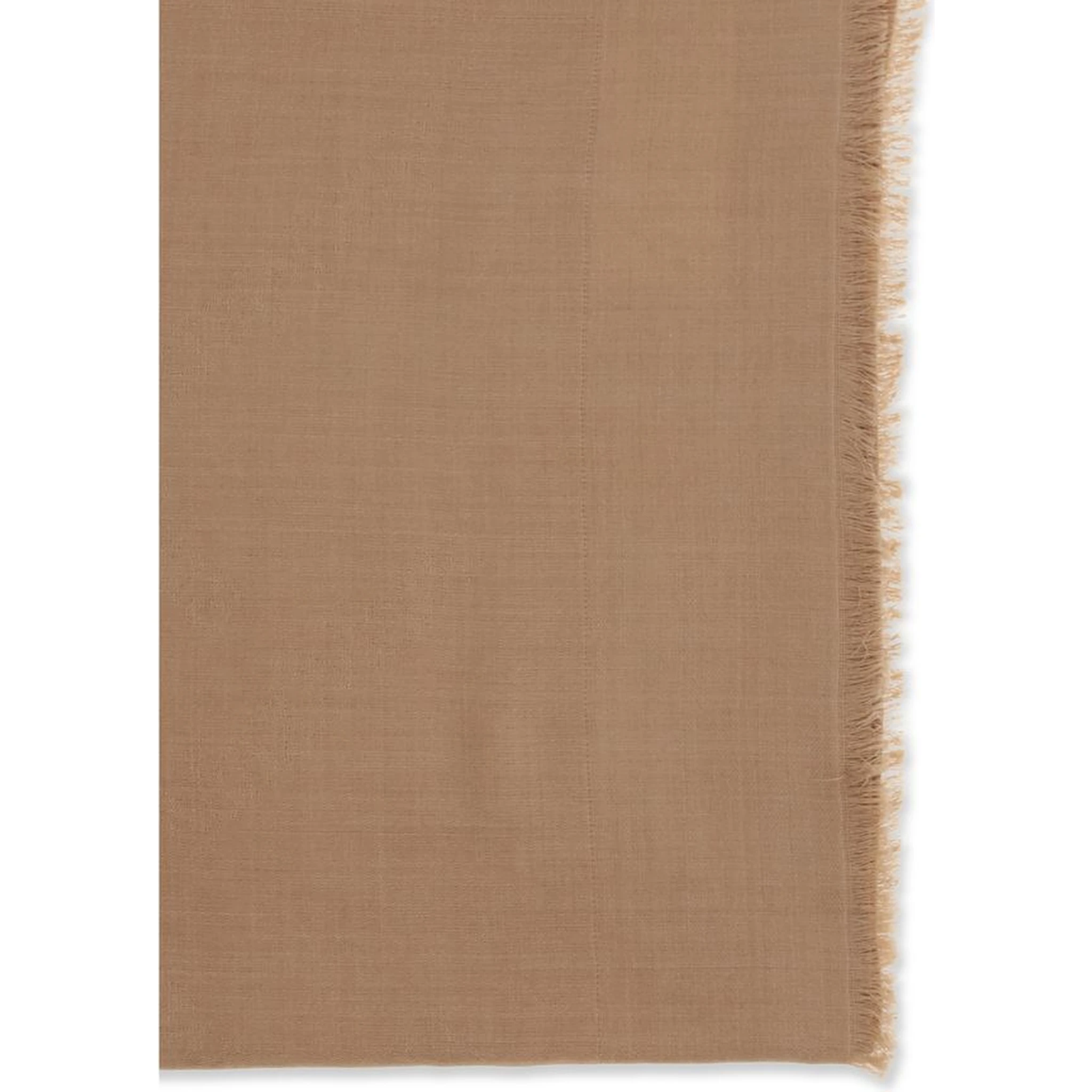 Beige Silk Scarf