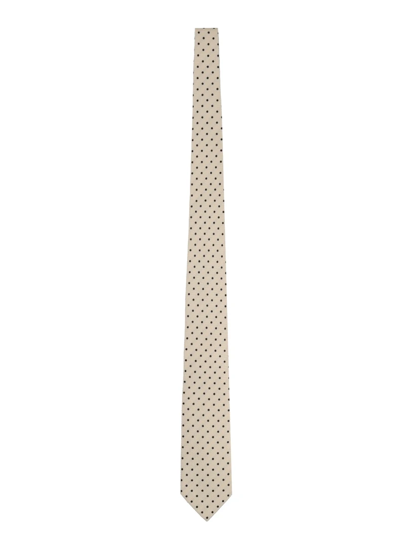 PRINTED SILK TIE