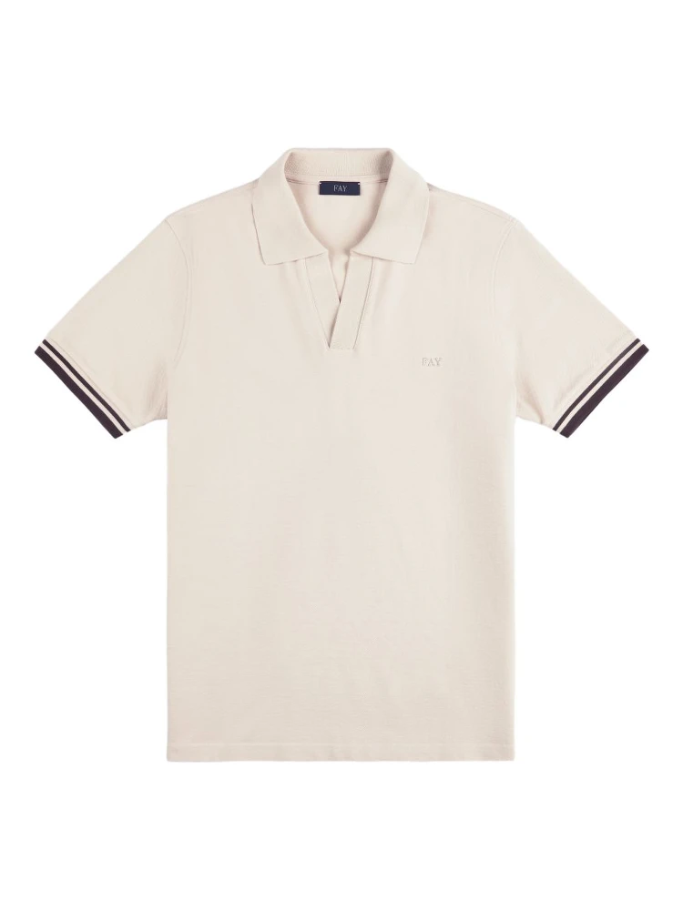 Fay T-shirts and Polos Ivory