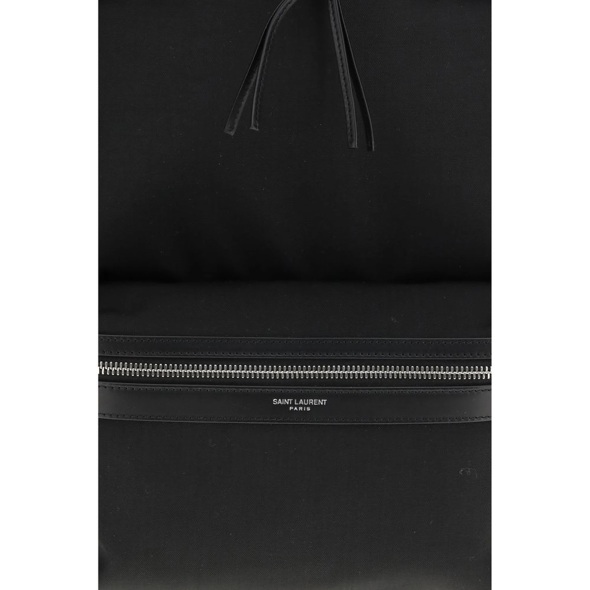 Black Fabric Backpack