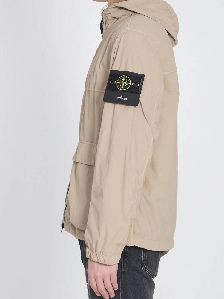 Sanded nylon-TC jacket alternative