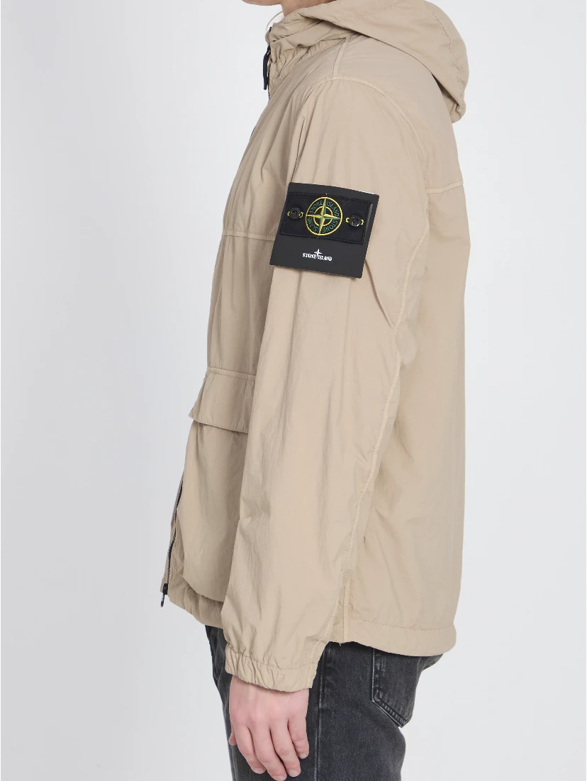 Sanded nylon-TC jacket