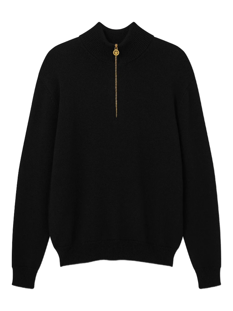 Versace Sweaters Black