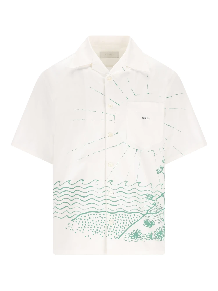 Prada Shirts Green