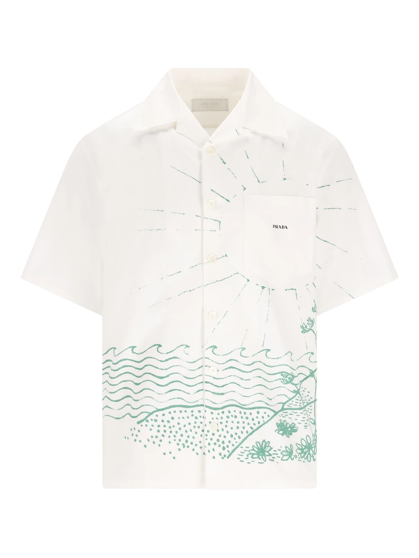Prada Shirts Green