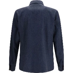 Blue Wool Coat