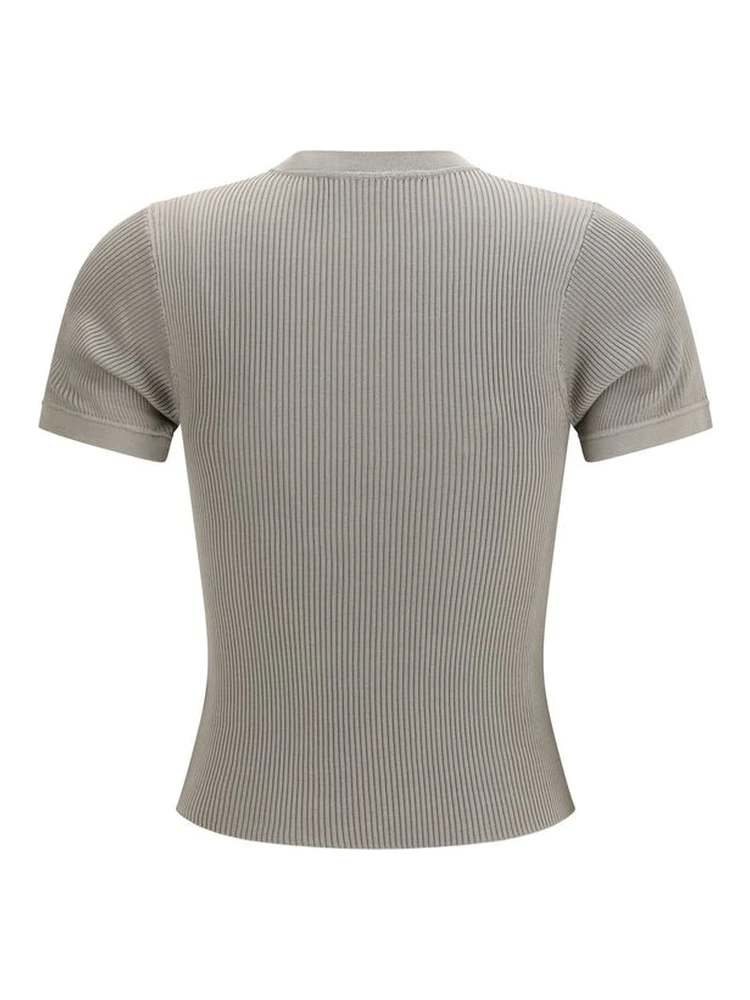 Beige Silk T-Shirt alternative