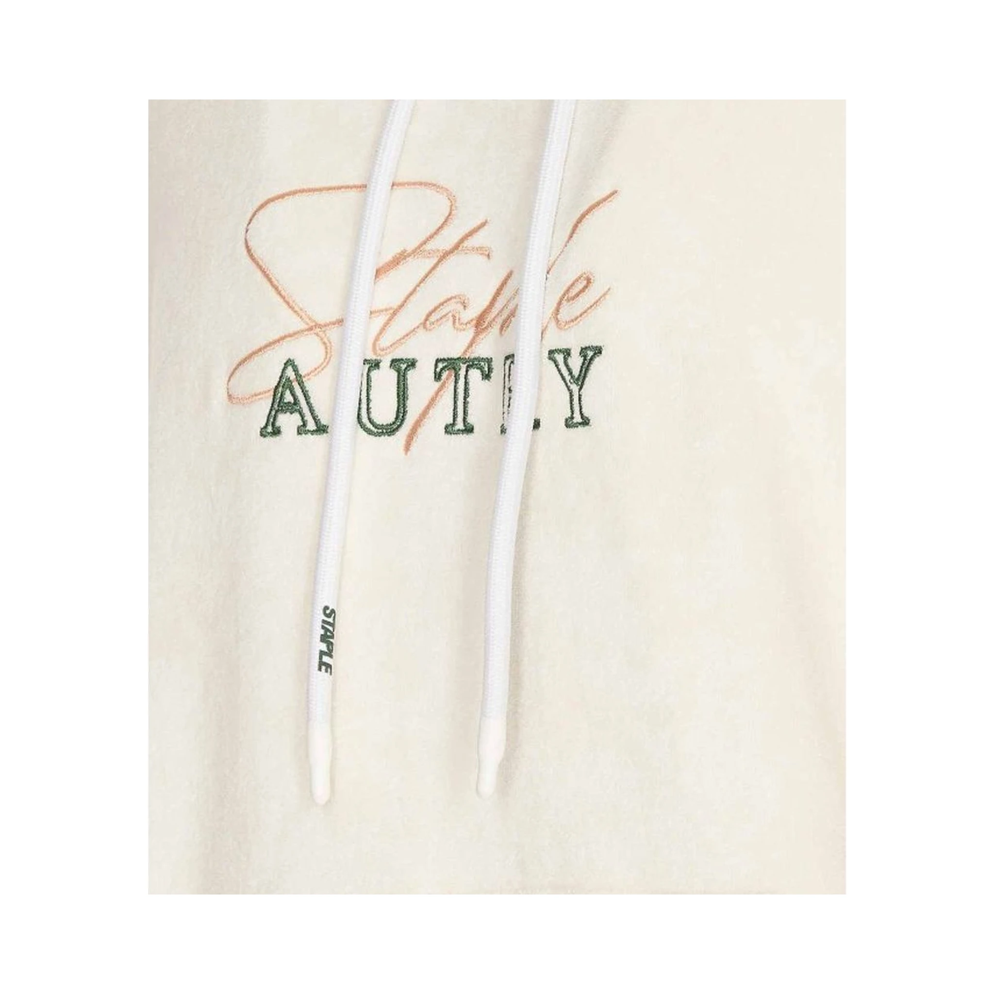 White Cotton Hoodie