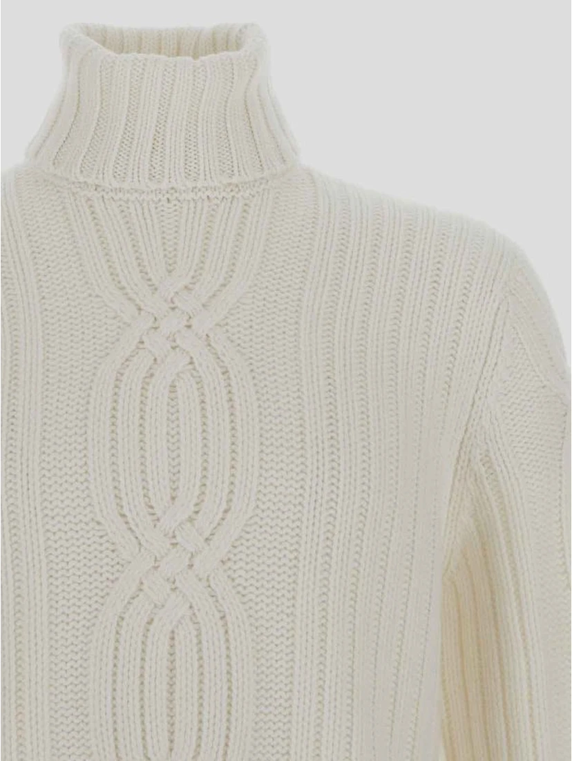 Beige Cashmere Sweater