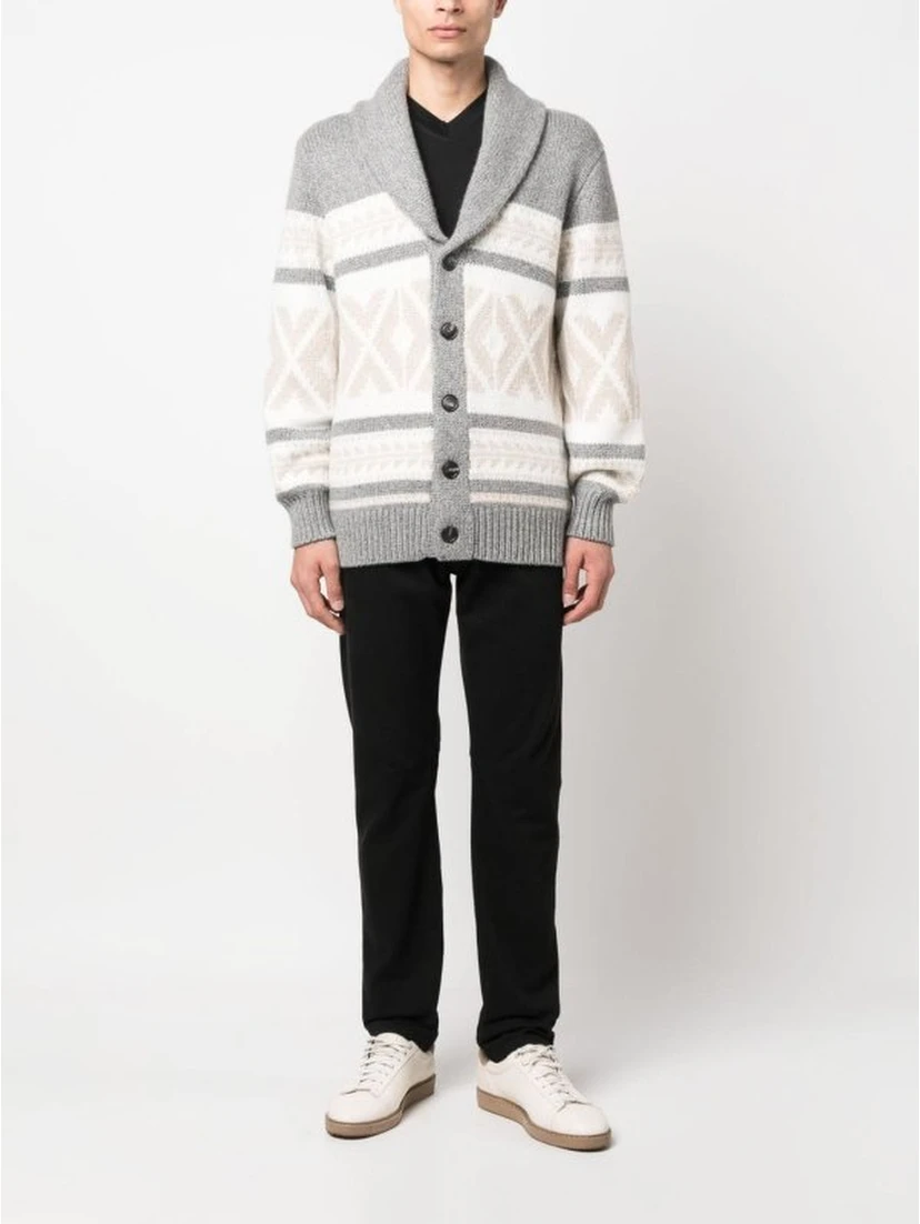 Gray Cashmere Sweater