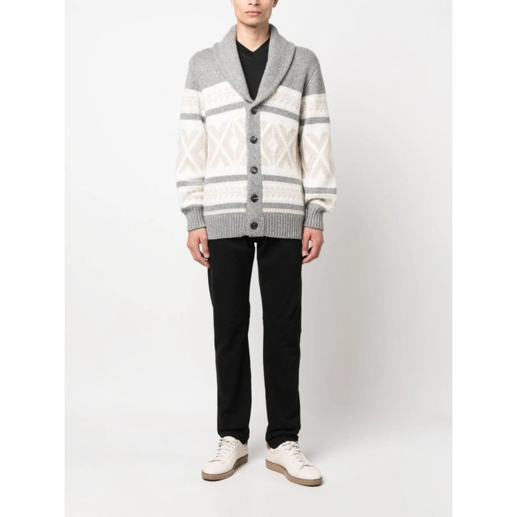 Gray Cashmere Sweater