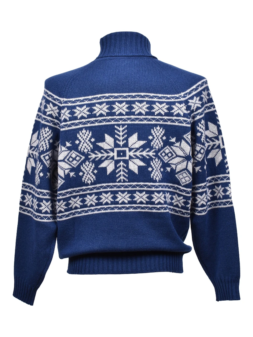 Bicolor Cashmere Sweater