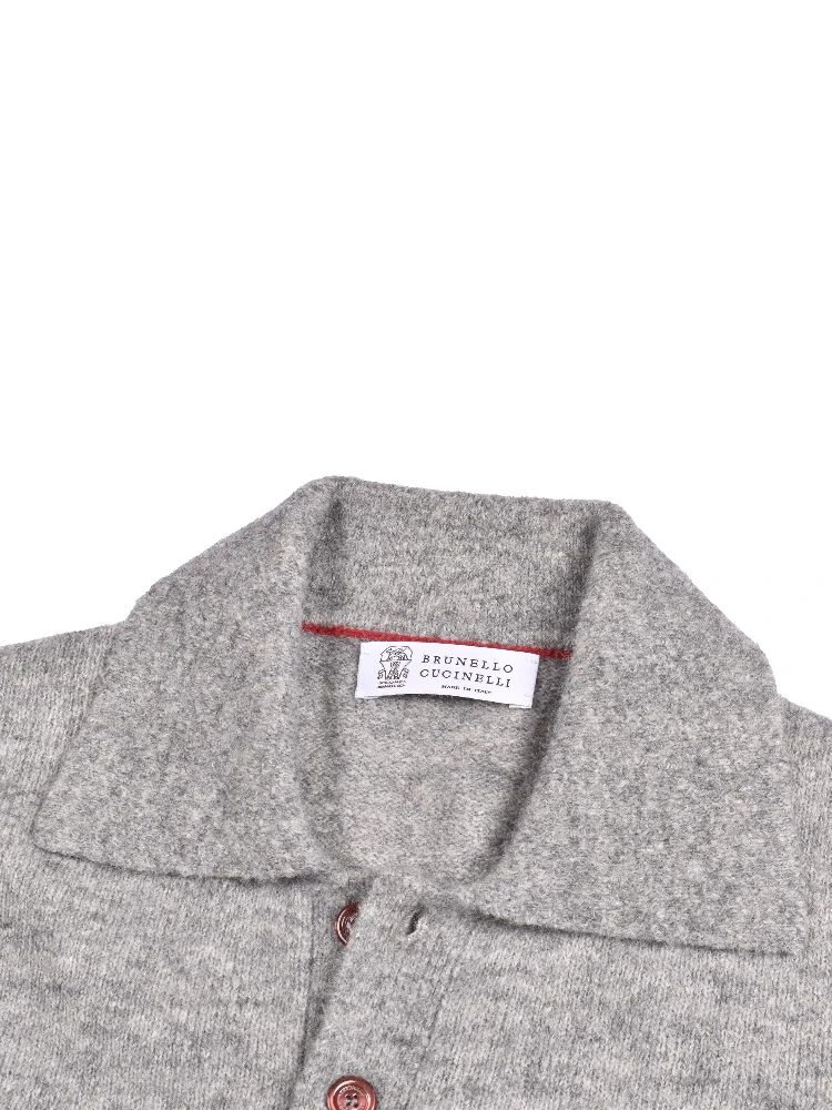 Gray Leather Sweatshirt alternative