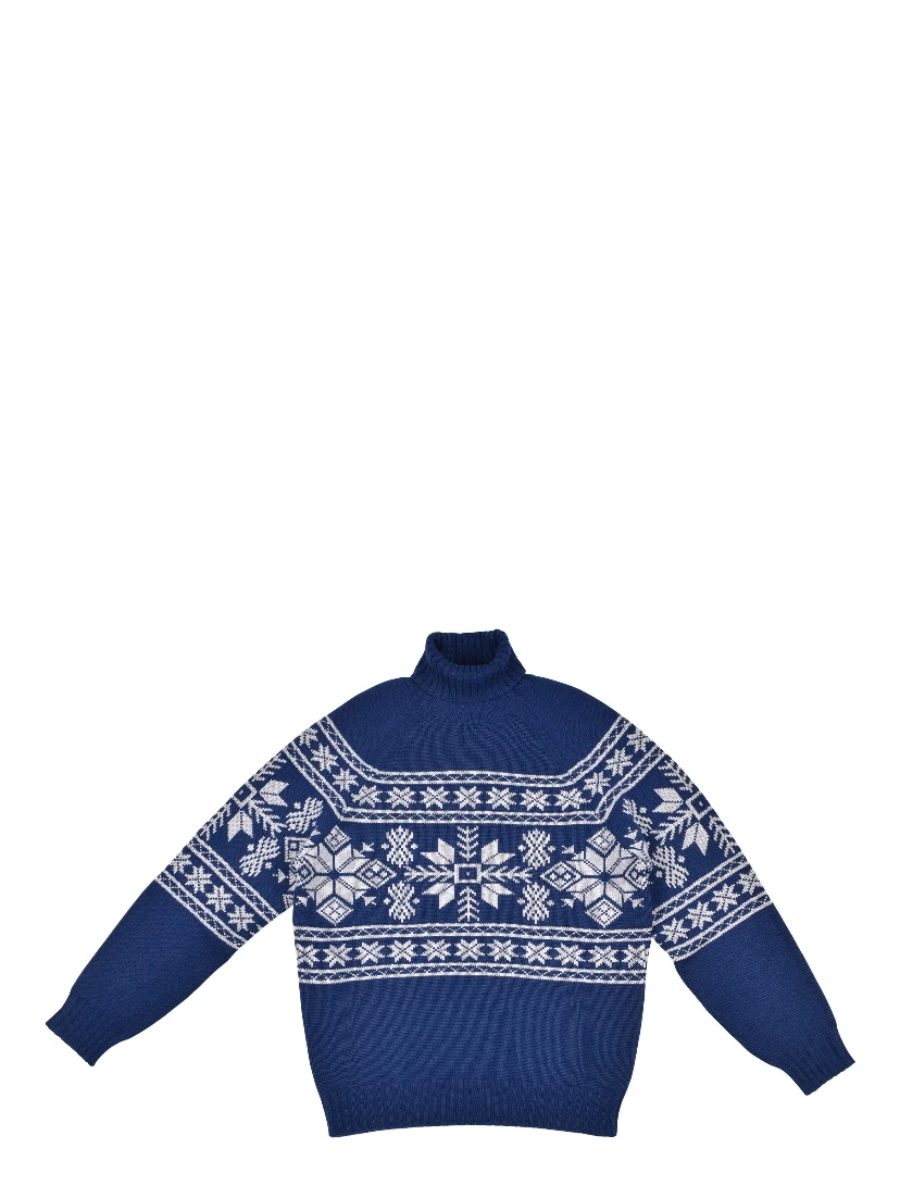 Bicolor Cashmere Sweater