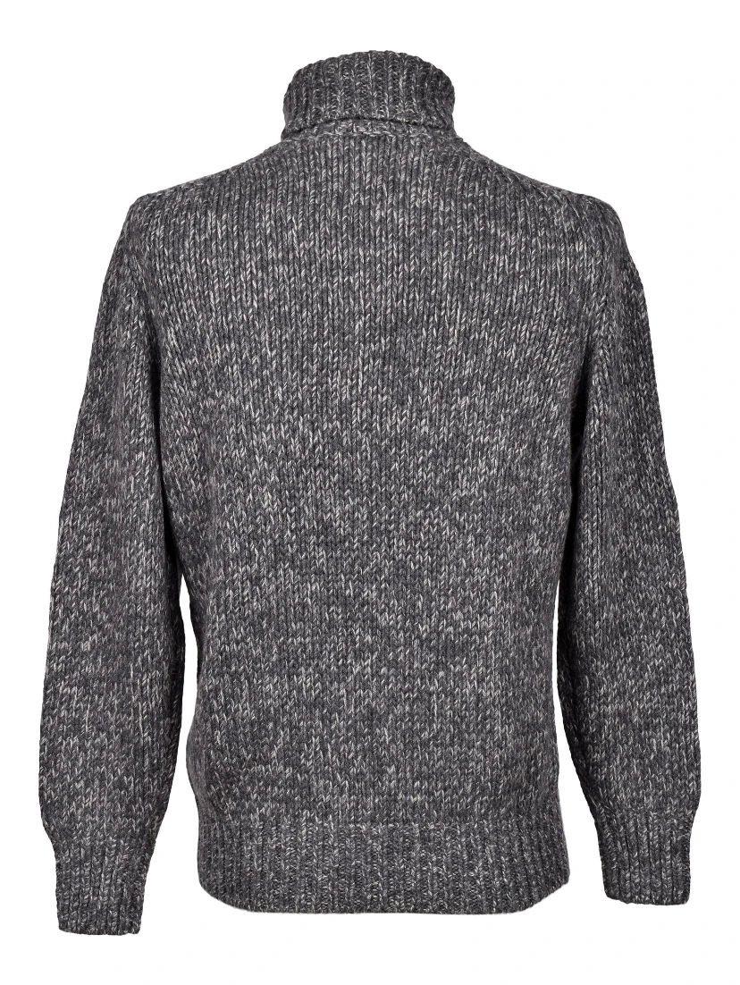Gray Cashmere Sweatshirt