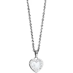 Gray Stainless Steel Necklace