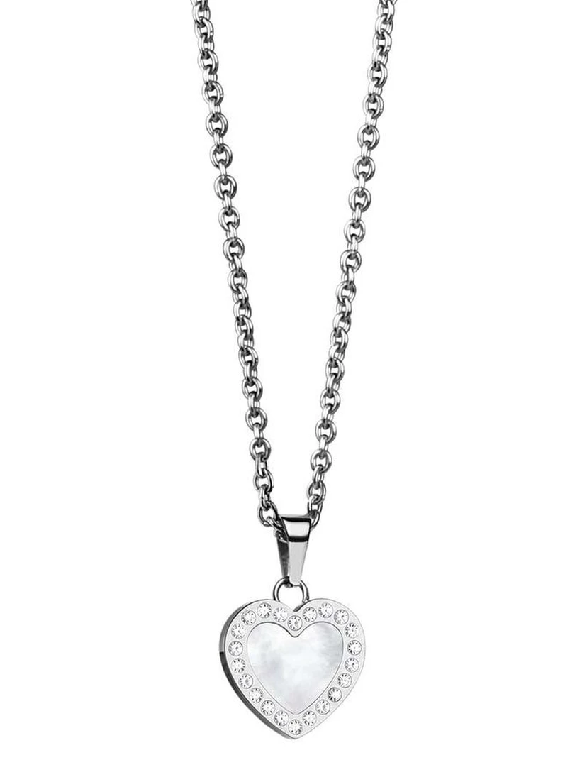 Gray Stainless Steel Necklace