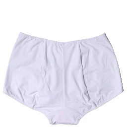 White Logo Girdle High Waist Panty Underwear