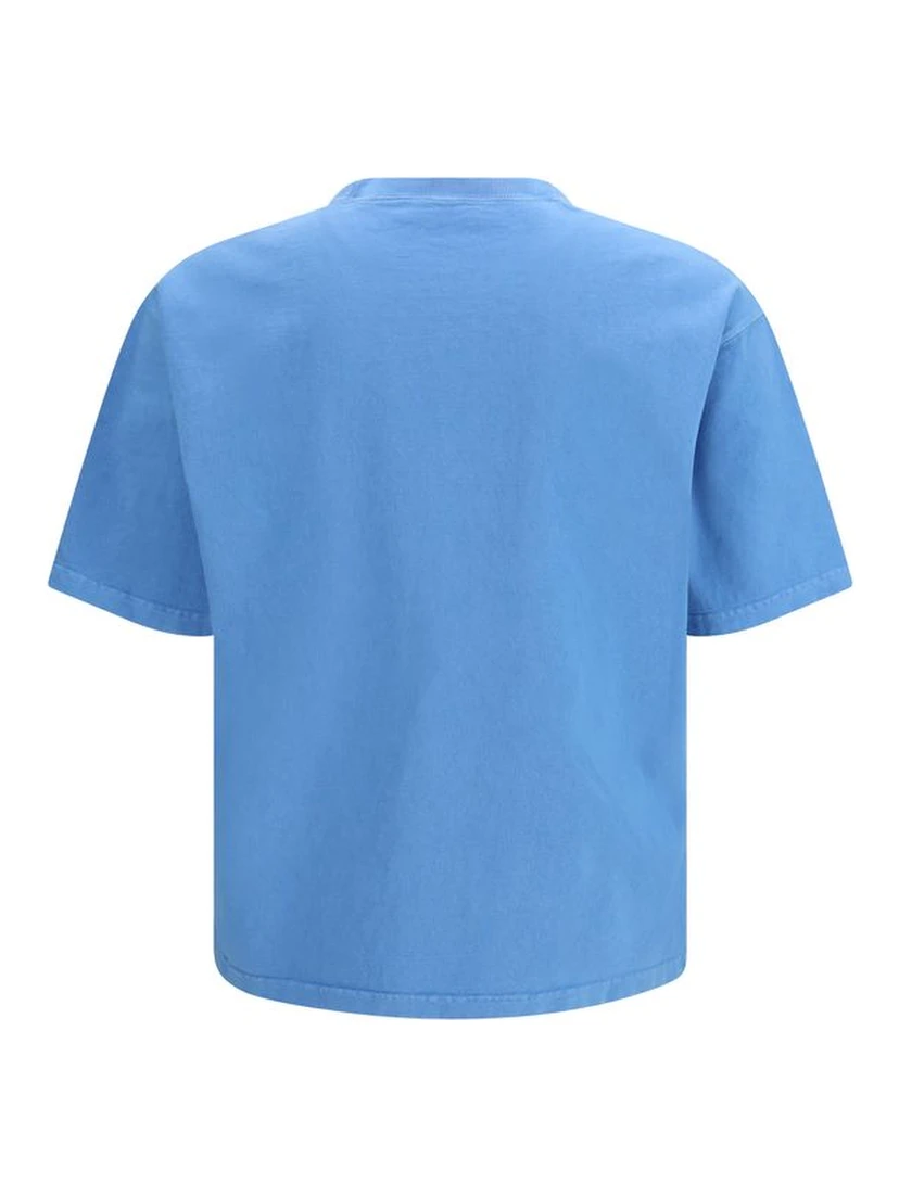 Blue Cotton T-Shirt