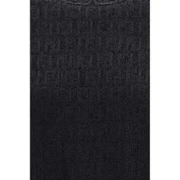Black Viscose T-Shirt