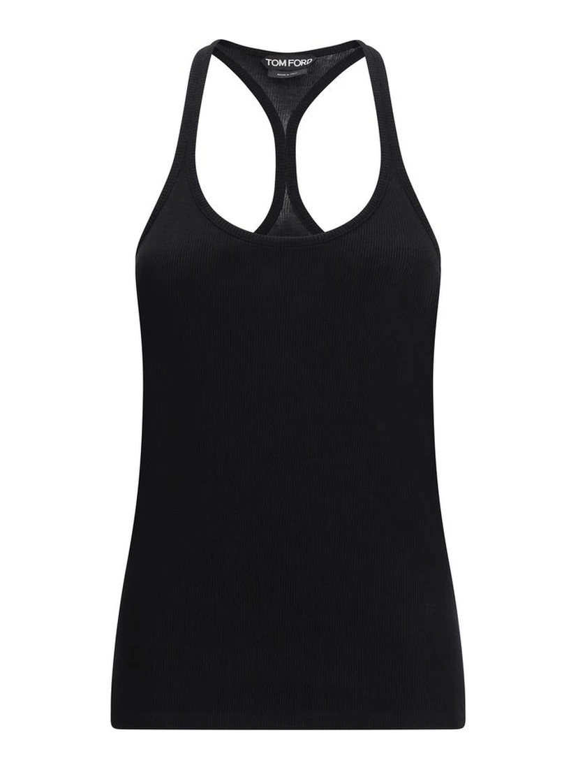 Black Silk Top
