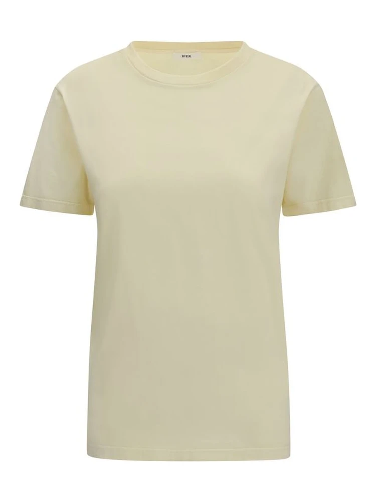Beige Cotton T-Shirt