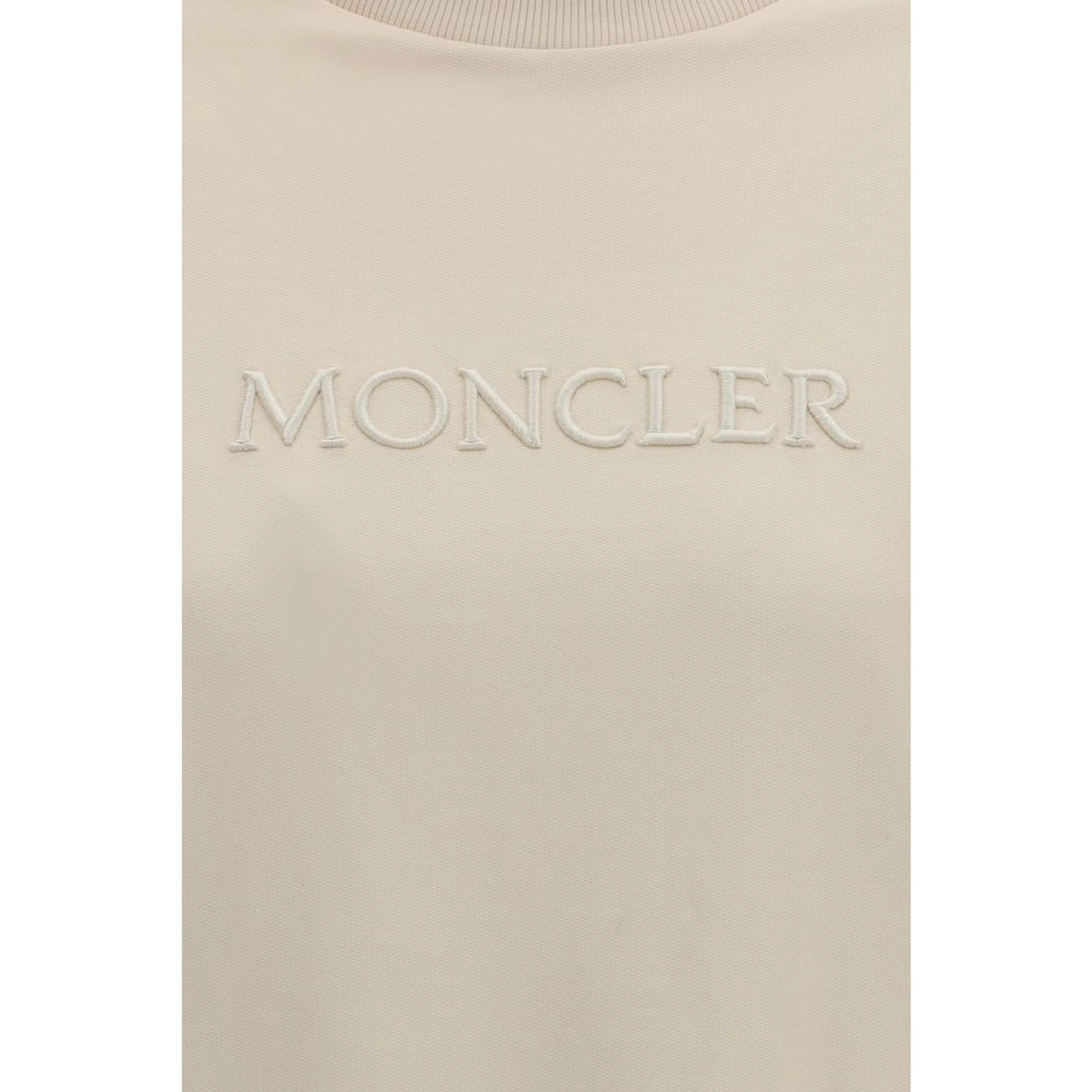 Beige Cotton Sweatshirt