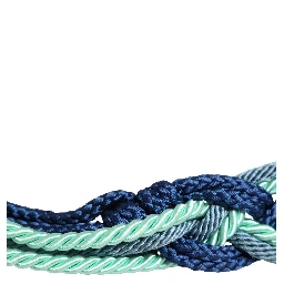 Multicolor Twisted Rope Chain Buckle Waist Belt