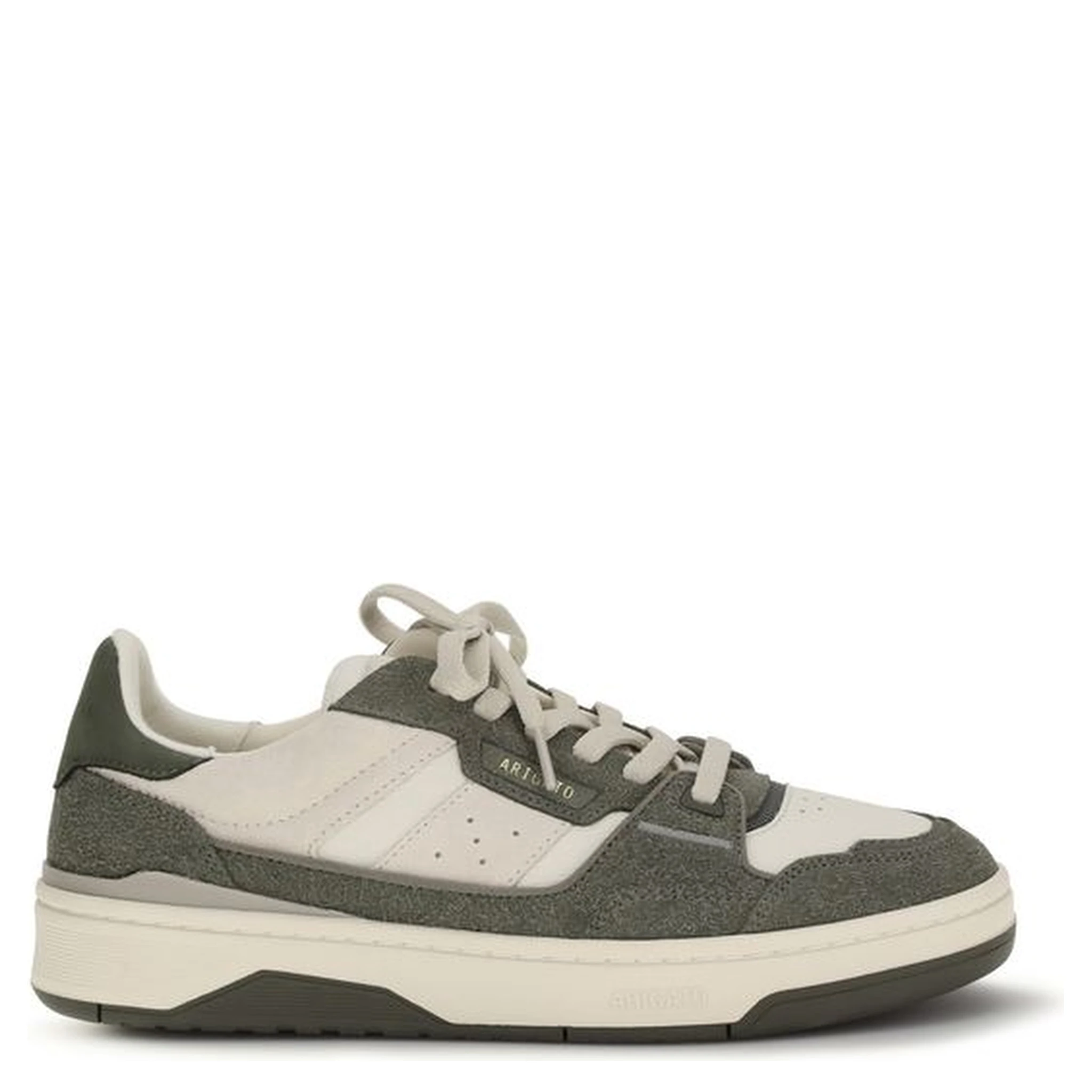 Bicolor Calf Leather Bos Taurus Low Top Sneakers
