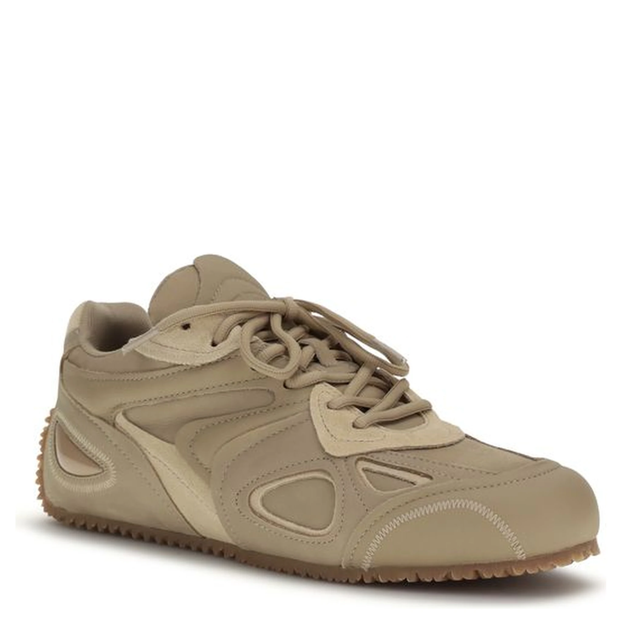 Brown Calf Leather Bos Taurus Low Top Sneakers