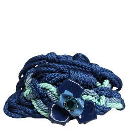 Multicolor Twisted Rope Chain Buckle Waist Belt