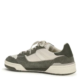 Bicolor Calf Leather Bos Taurus Low Top Sneakers