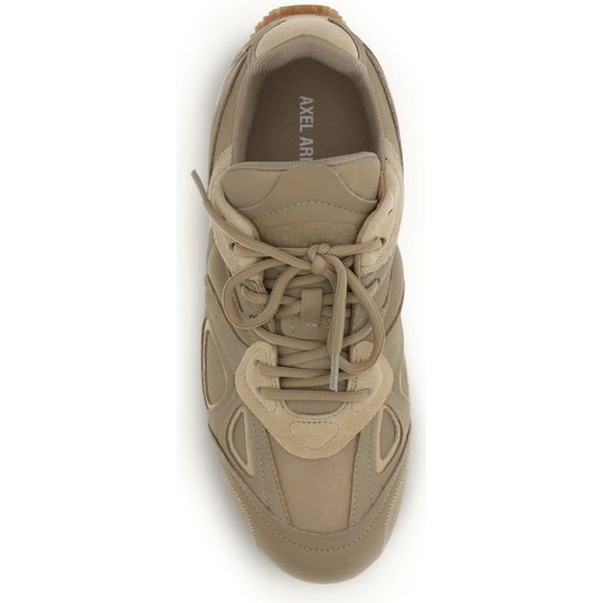 Brown Calf Leather Bos Taurus Low Top Sneakers