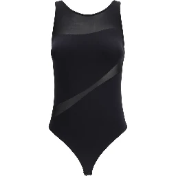 Black Polyamide Bodysuit