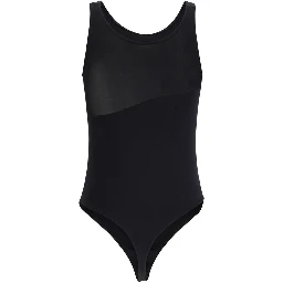 Black Polyamide Bodysuit
