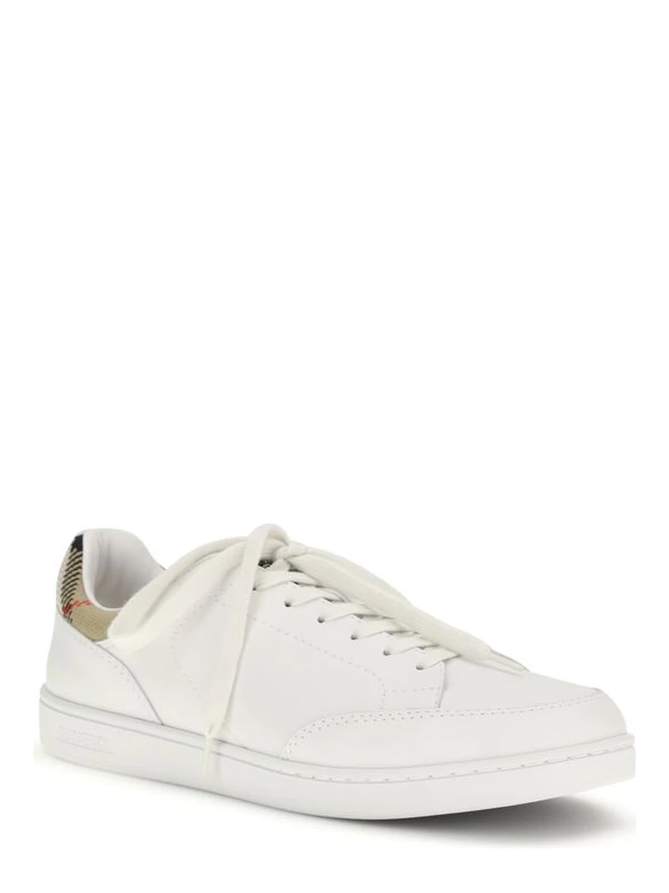 White Calf Leather Bos Taurus Low Top Sneakers alternative