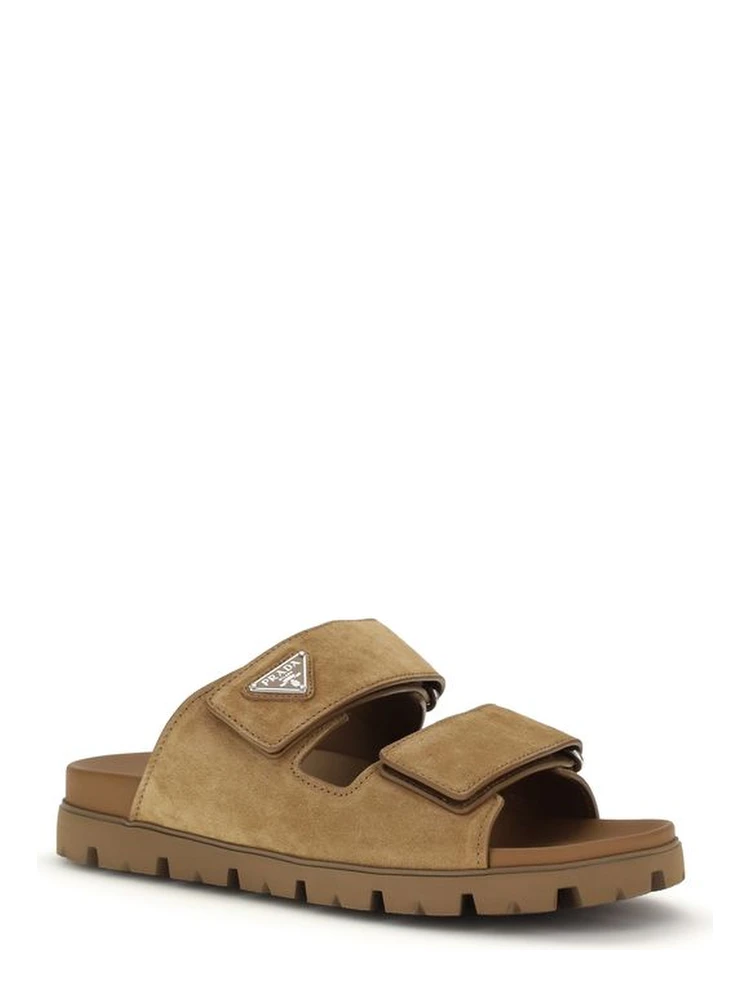 Brown Calf Leather Bos Taurus Strap-On Sandals alternative