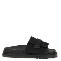 Black Polyamide Sandals