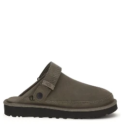 Brown Calf Leather Bos Taurus Mules