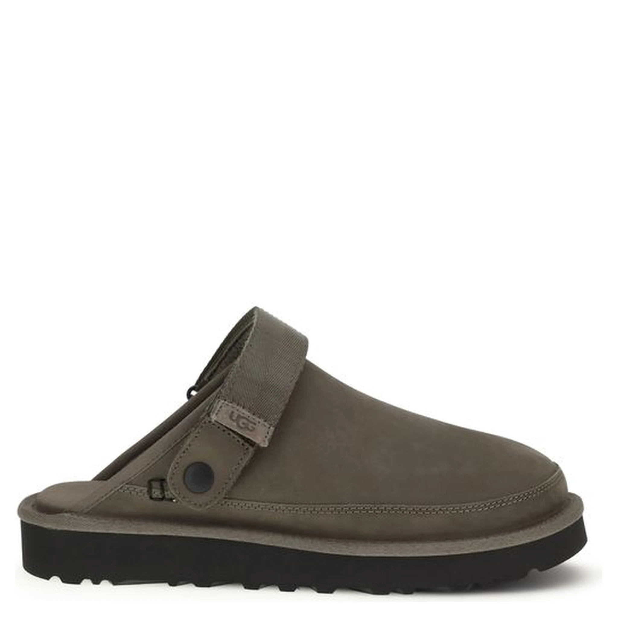 Brown Calf Leather Bos Taurus Mules