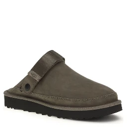 Brown Calf Leather Bos Taurus Mules