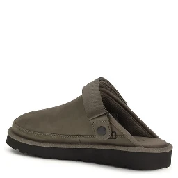 Brown Calf Leather Bos Taurus Mules