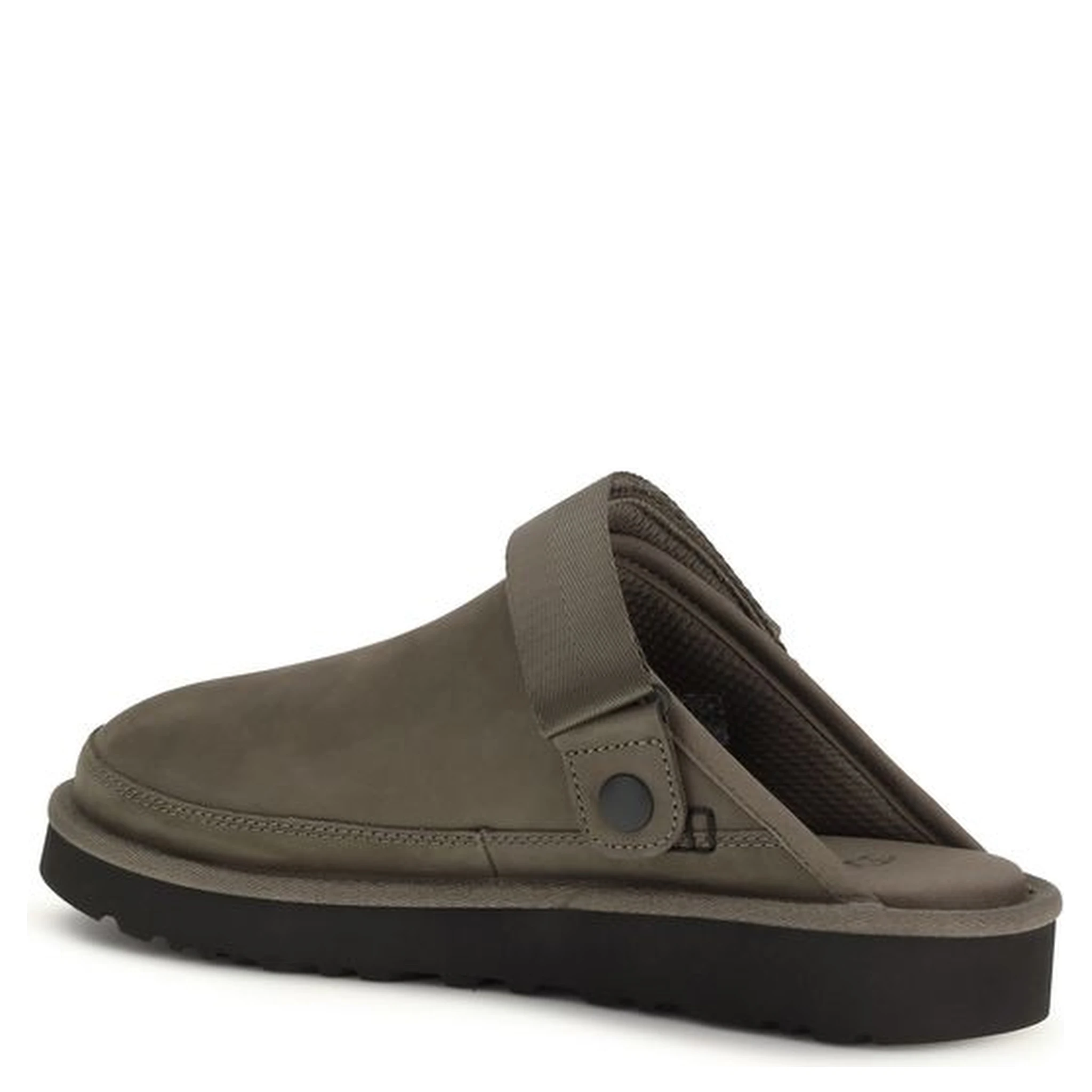 Brown Calf Leather Bos Taurus Mules