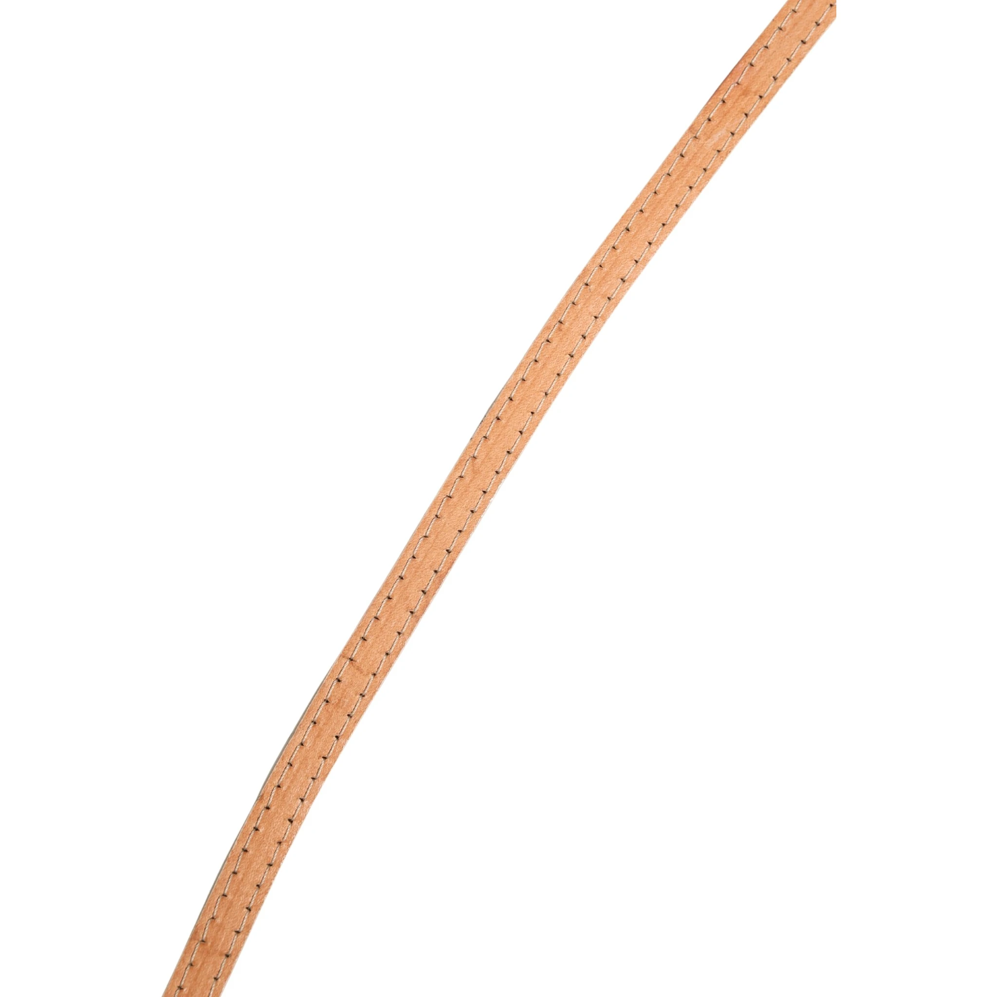 White Leather Skinny Gold Metal Buckle Belt
