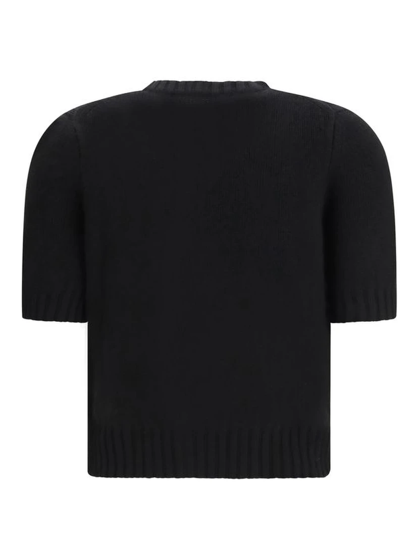 Black Cashmere Cardigan