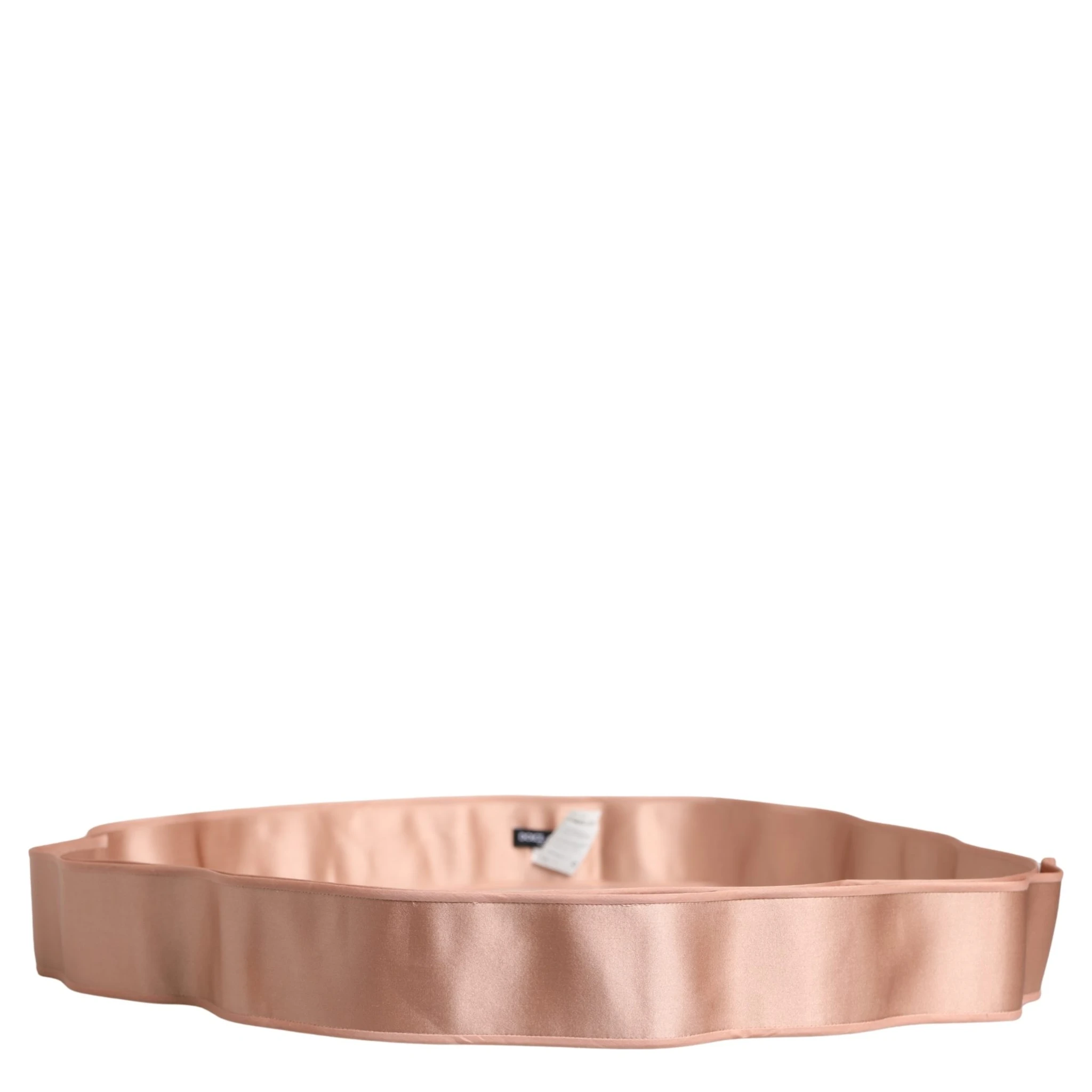 Light Pink Silk Satin Waist Women Cintura Belt