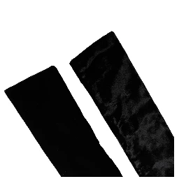 Black Viscose Satin Waist Women Cintura Belt