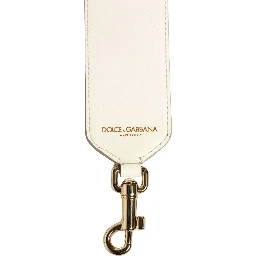 White Blue Floral Leather Stud Accessory Shoulder Strap
